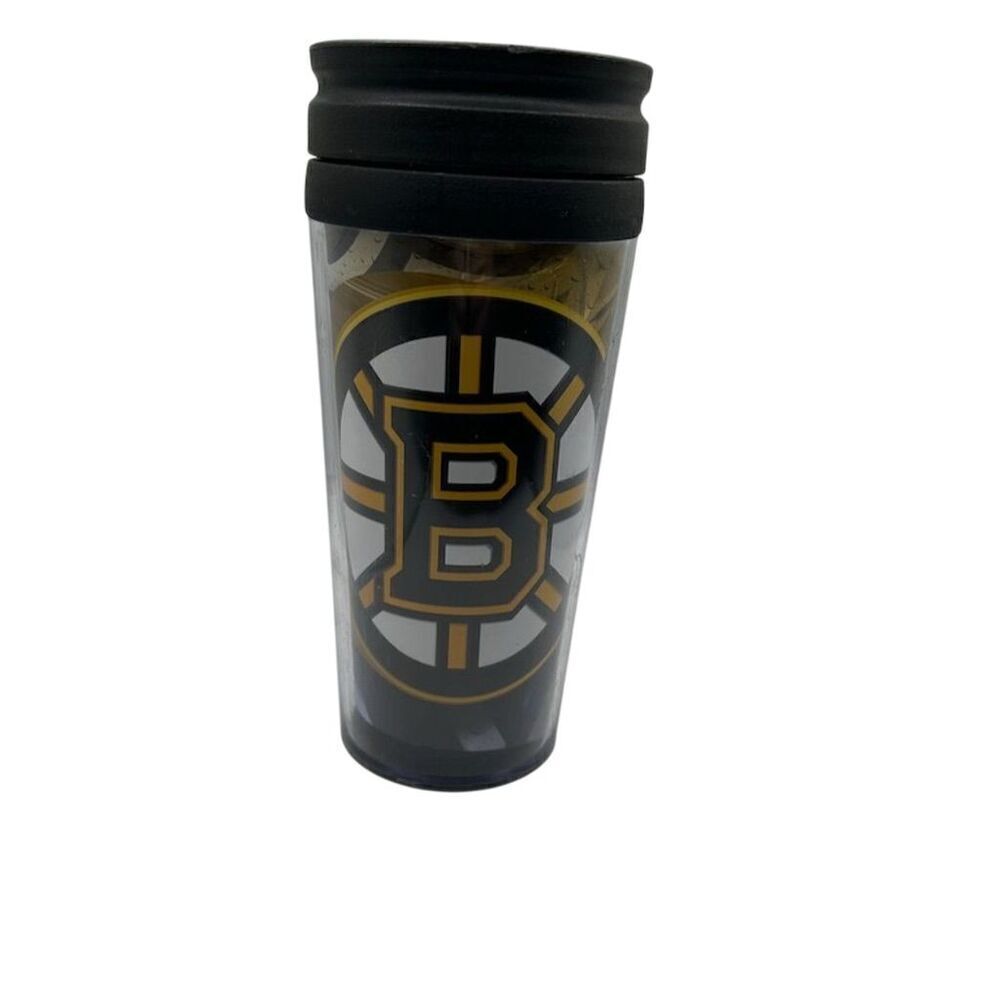Boston Bruins NHL Travel Mug Tumbler Multi-Color Hockey Fan